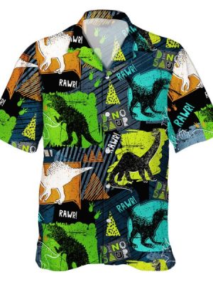 Funny Hawaiian Shirt Tropical Short Sleeve Summer Beach Button Down Hawaiian Ocean Shirts for Men